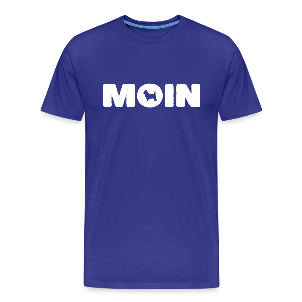 Cairn Terrier - Moin | Männer Premium T-Shirt - Königsblau