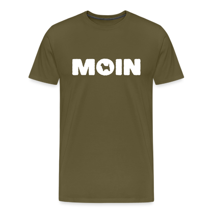 Cairn Terrier - Moin | Männer Premium T-Shirt - Khaki
