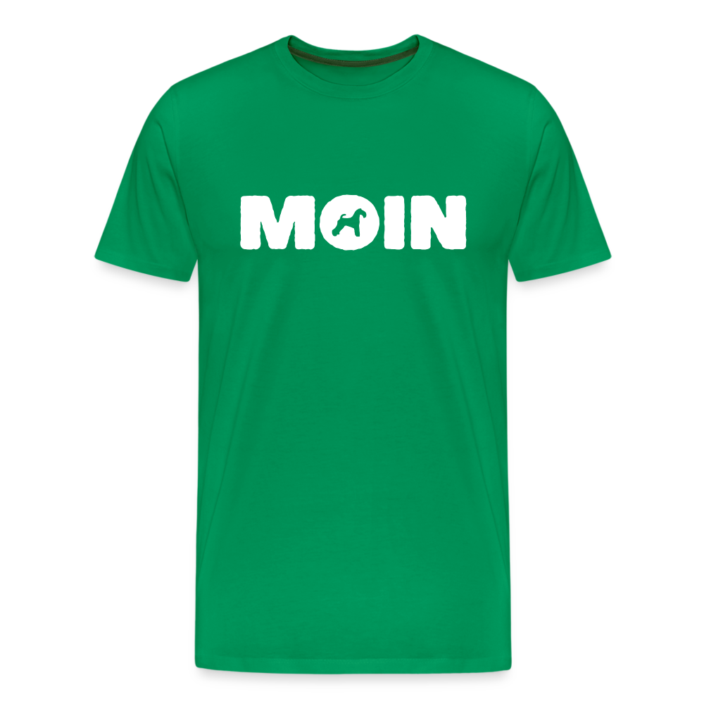 Kerry Blue Terrier - Moin | Männer Premium T-Shirt - Kelly Green