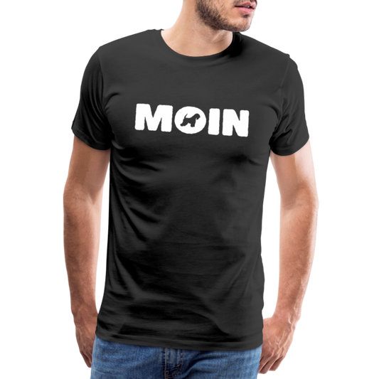 Irish Soft Coated Wheaten Terrier - Moin | Männer Premium T-Shirt - Schwarz