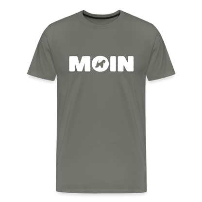 Irish Soft Coated Wheaten Terrier - Moin | Männer Premium T-Shirt - Asphalt