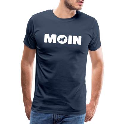 Irish Soft Coated Wheaten Terrier - Moin | Männer Premium T-Shirt - Navy