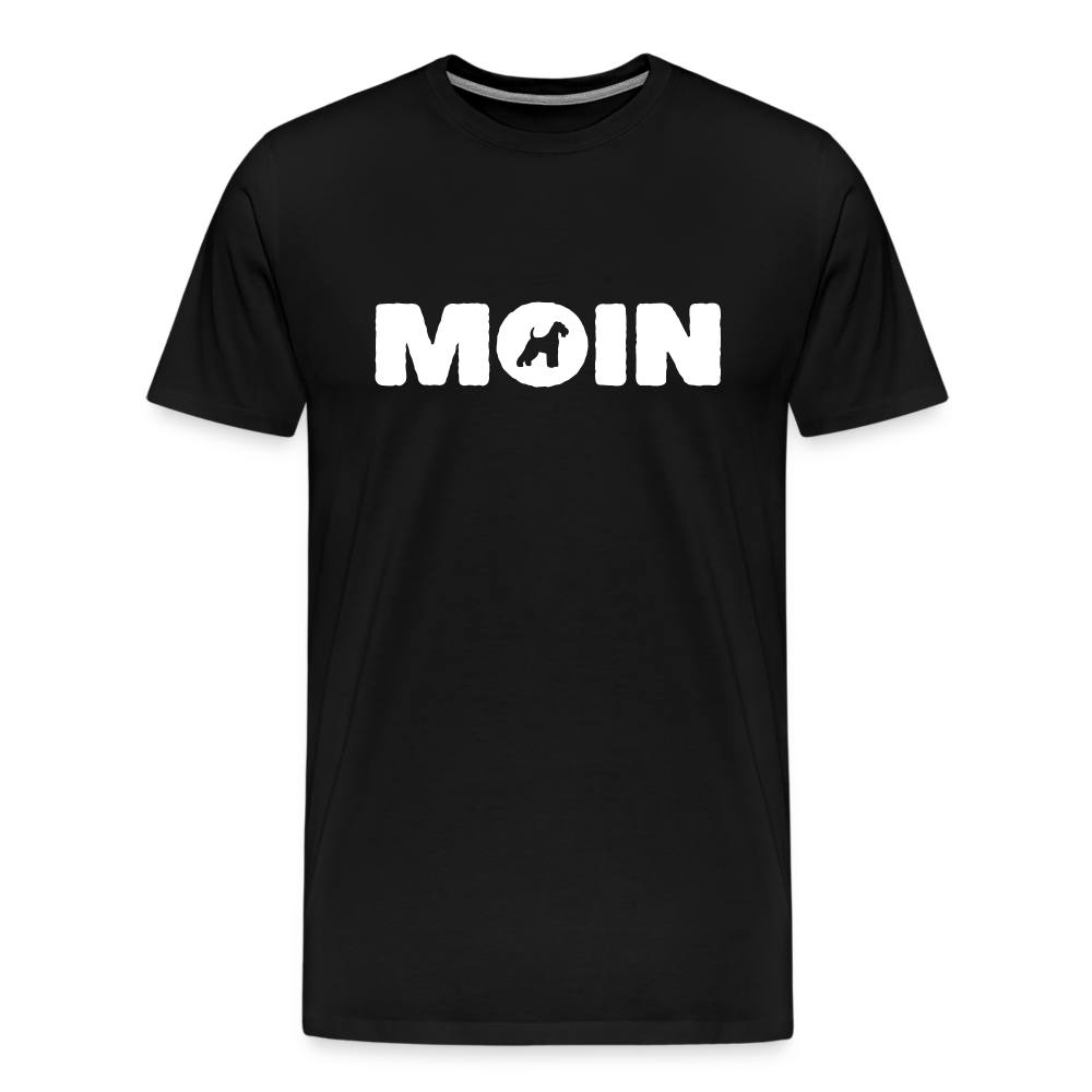 Welsh Terrier - Moin | Männer Premium T-Shirt - Schwarz