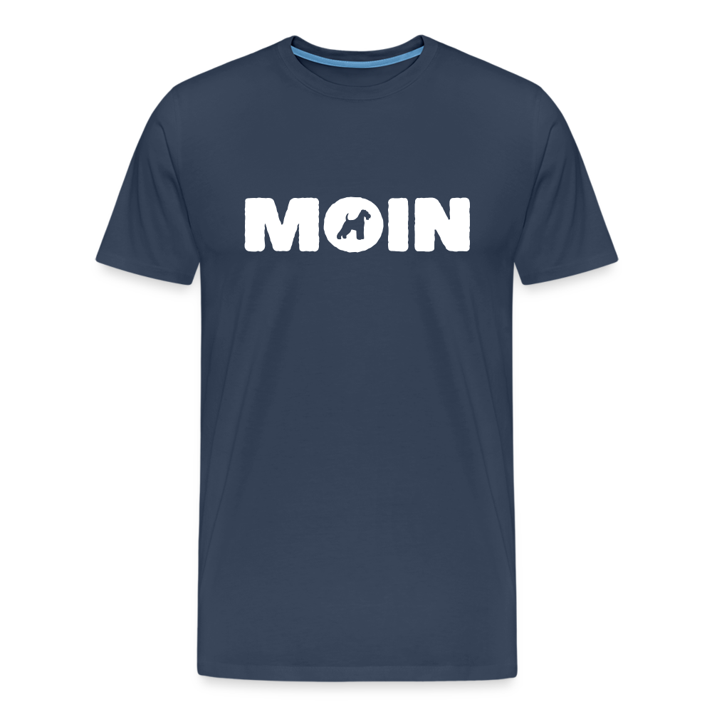 Welsh Terrier - Moin | Männer Premium T-Shirt - Navy