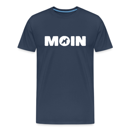 Welsh Terrier - Moin | Männer Premium T-Shirt - Navy