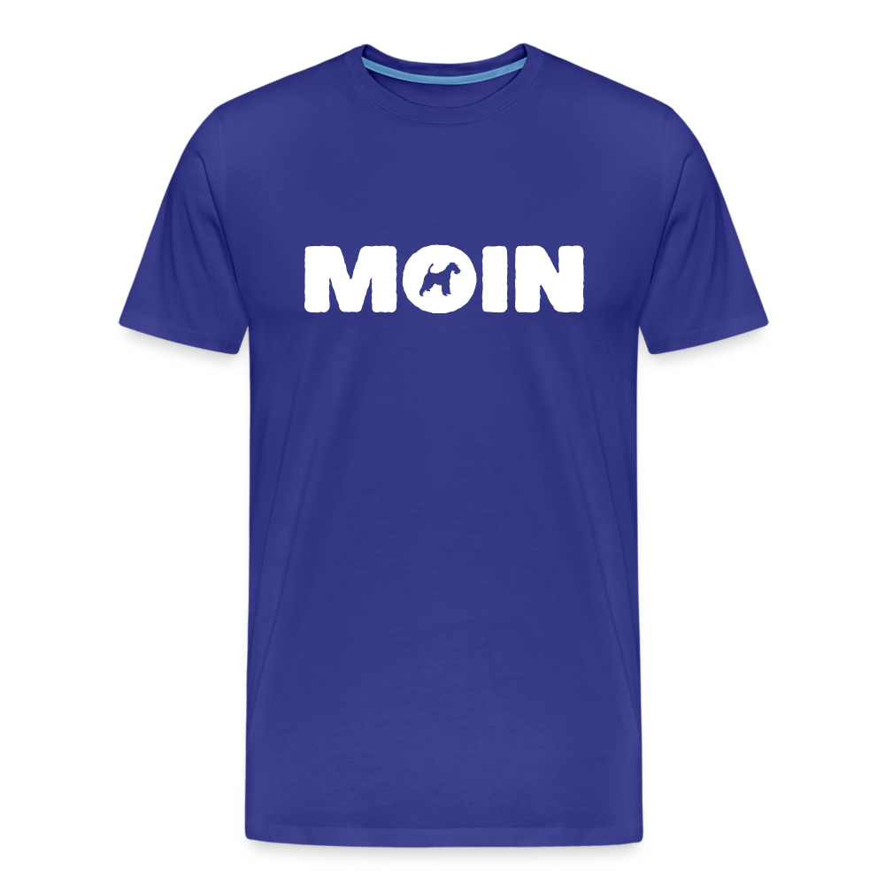 Drahthaar Foxterrier - Moin | Männer Premium T-Shirt - Königsblau