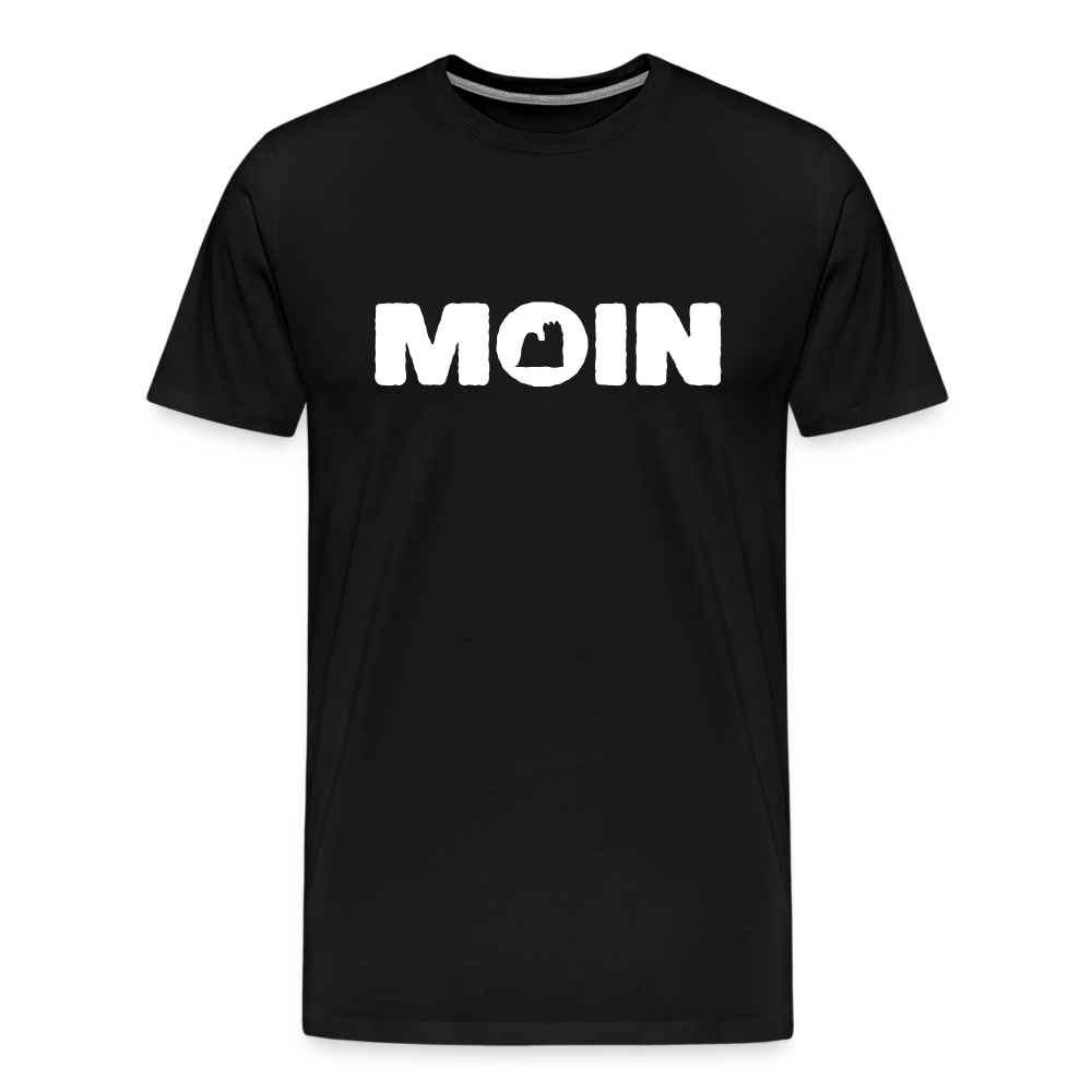 Yorkshire Terrier - Moin | Männer Premium T-Shirt - Schwarz
