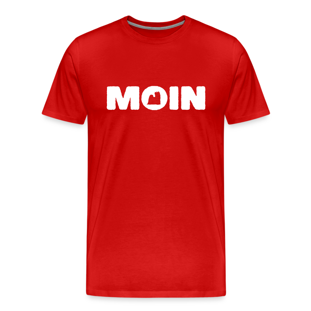 Yorkshire Terrier - Moin | Männer Premium T-Shirt - Rot