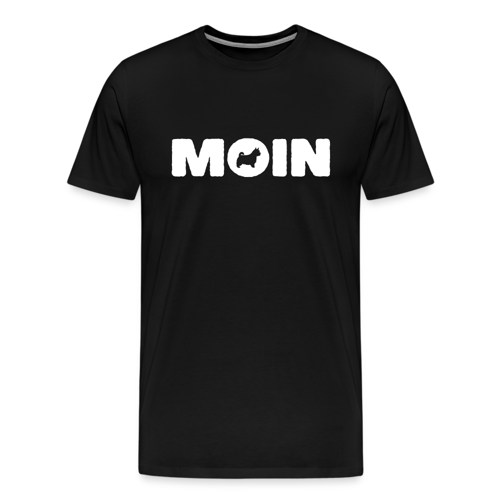 Norwich Terrier - Moin | Männer Premium T-Shirt - Schwarz
