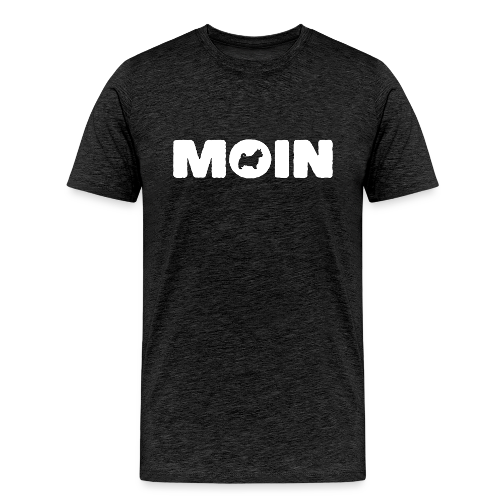 Norwich Terrier - Moin | Männer Premium T-Shirt - Anthrazit