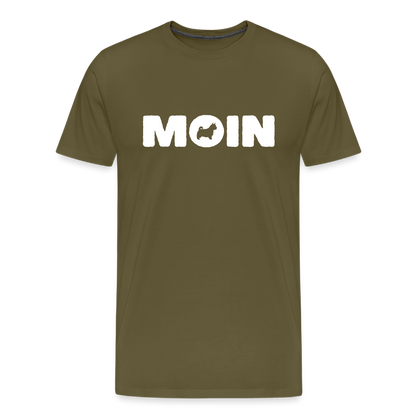 Norwich Terrier - Moin | Männer Premium T-Shirt - Khaki