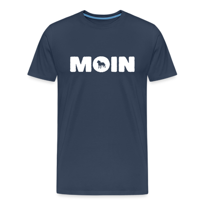 Staffordshire Bull Terrier - Moin | Männer Premium T-Shirt - Navy