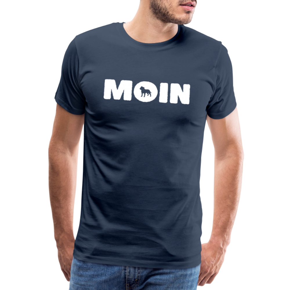 Staffordshire Bull Terrier - Moin | Männer Premium T-Shirt - Navy