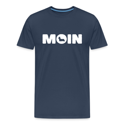 Skye Terrier - Moin | Männer Premium T-Shirt - Navy