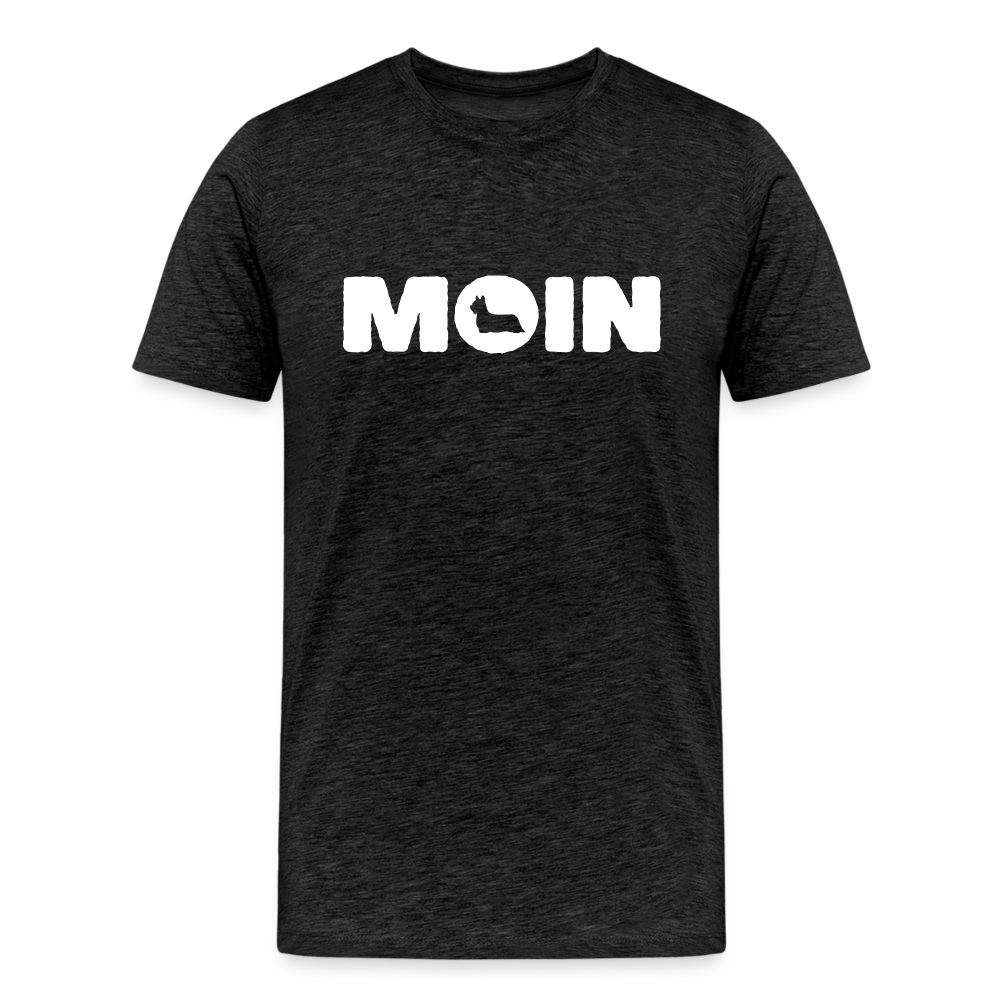 Skye Terrier - Moin | Männer Premium T-Shirt - Anthrazit