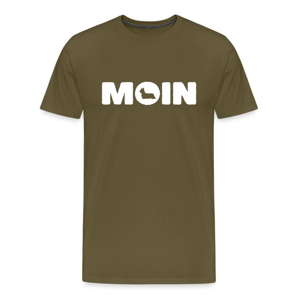 Skye Terrier - Moin | Männer Premium T-Shirt - Khaki