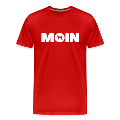 Parson Russell Terrier - Moin | Männer Premium T-Shirt - Rot