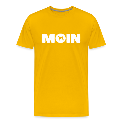 Parson Russell Terrier - Moin | Männer Premium T-Shirt - Sonnengelb