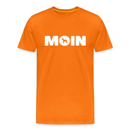Bedlington Terrier - Moin | Männer Premium T-Shirt - Orange