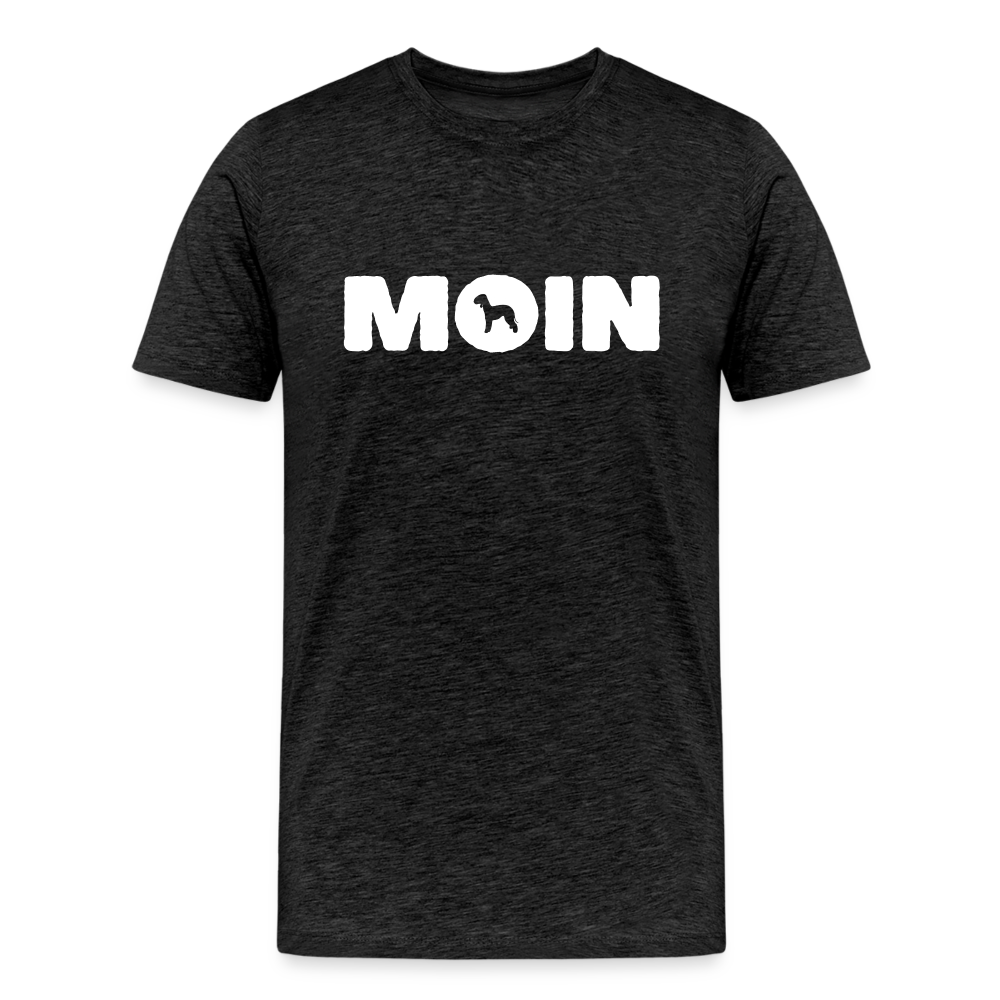 Bedlington Terrier - Moin | Männer Premium T-Shirt - Anthrazit