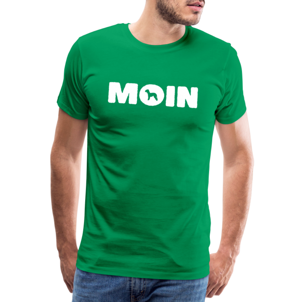 Bedlington Terrier - Moin | Männer Premium T-Shirt - Kelly Green