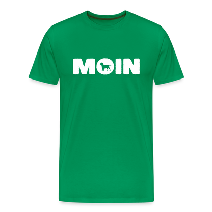 Bull Terrier - Moin | Männer Premium T-Shirt - Kelly Green