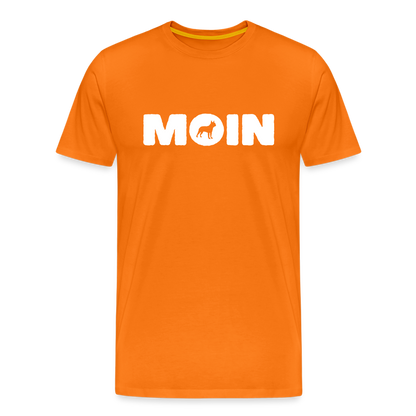 Boston Terrier - Moin | Männer Premium T-Shirt - Orange