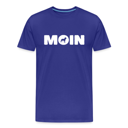 Boston Terrier - Moin | Männer Premium T-Shirt - Königsblau