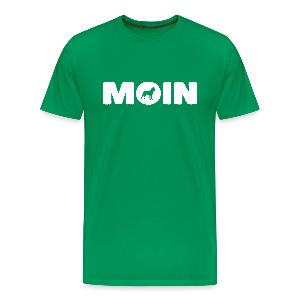 Boston Terrier - Moin | Männer Premium T-Shirt - Kelly Green