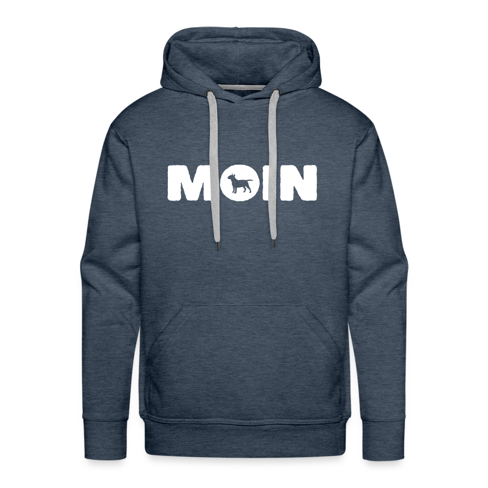 Bull Terrier - Moin | Men’s Premium Hoodie - Jeansblau