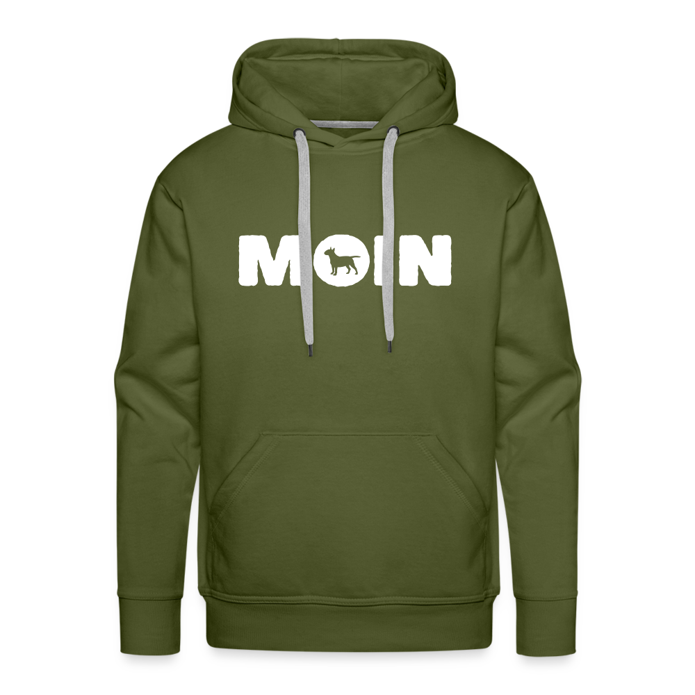 Bull Terrier - Moin | Men’s Premium Hoodie - Olivgrün