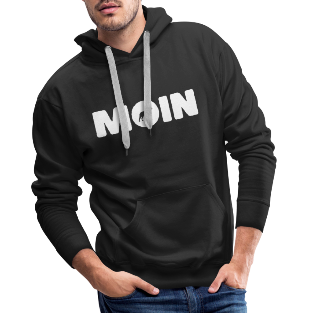 Boston Terrier - Moin | Men’s Premium Hoodie - Schwarz