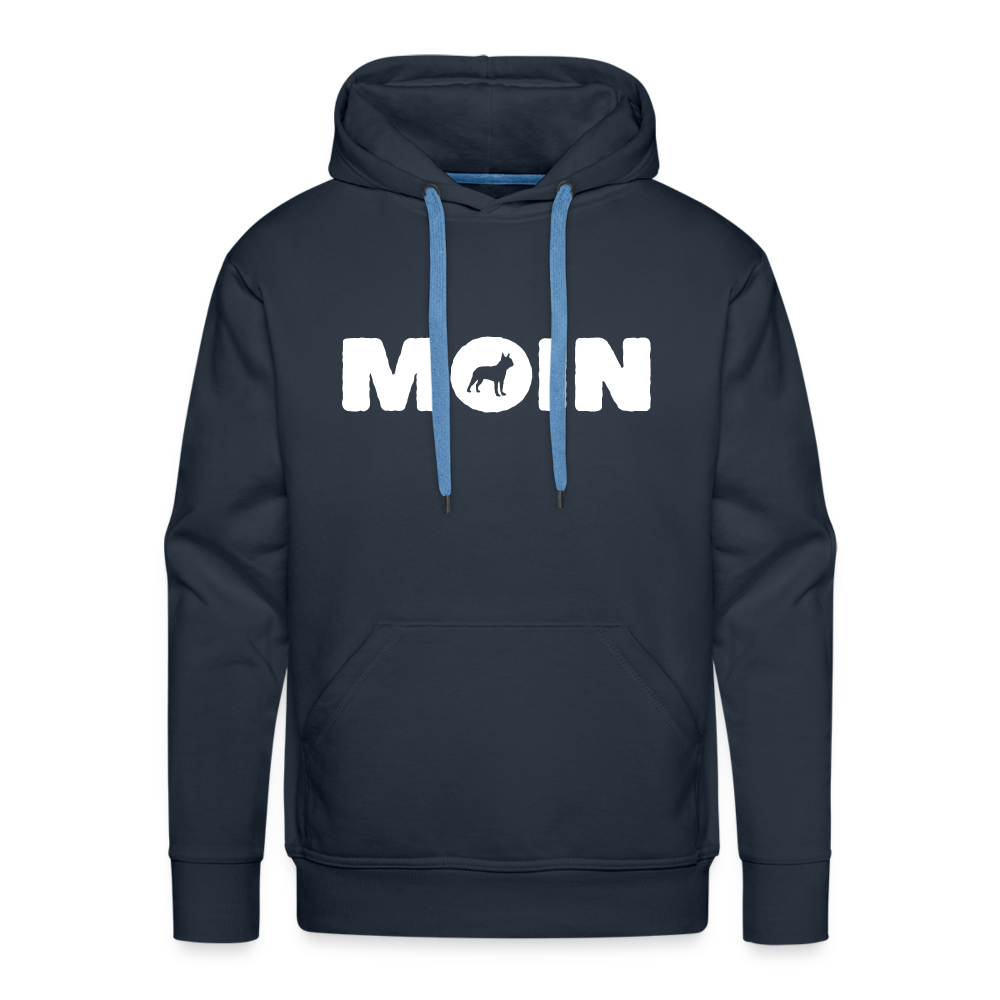 Boston Terrier - Moin | Men’s Premium Hoodie - Navy