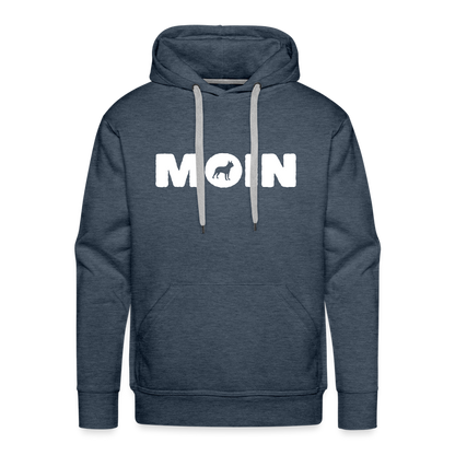 Boston Terrier - Moin | Men’s Premium Hoodie - Jeansblau