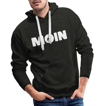 Boston Terrier - Moin | Men’s Premium Hoodie - Anthrazit