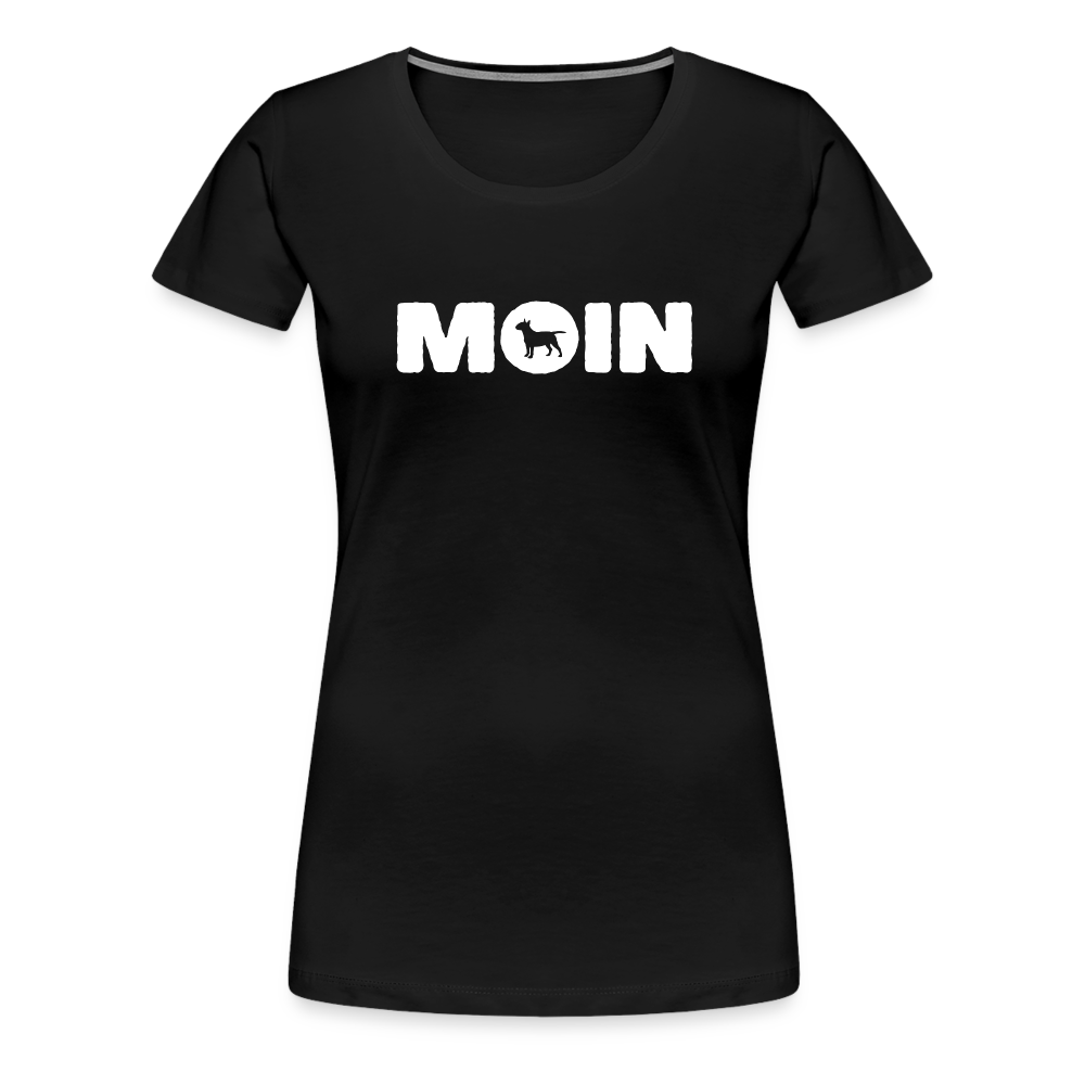 Bull Terrier - Moin | Women’s Premium T-Shirt - Schwarz