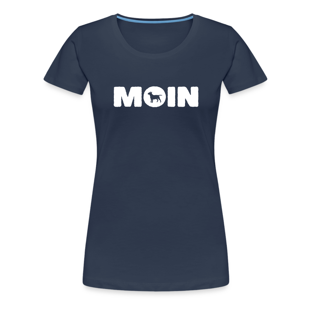 Bull Terrier - Moin | Women’s Premium T-Shirt - Navy