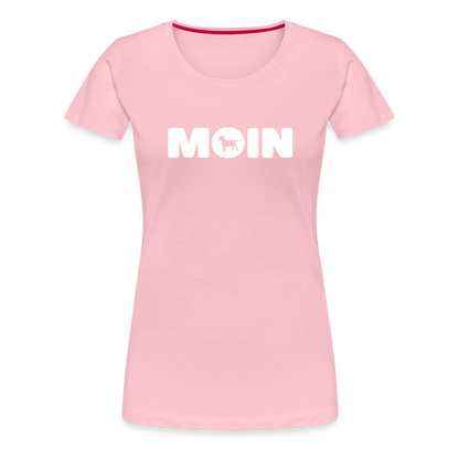 Bull Terrier - Moin | Women’s Premium T-Shirt - Hellrosa