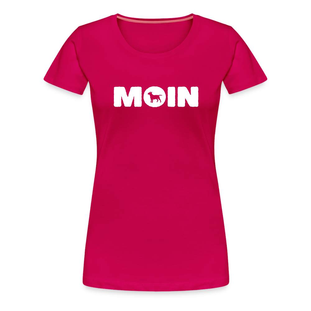 Bull Terrier - Moin | Women’s Premium T-Shirt - dunkles Pink