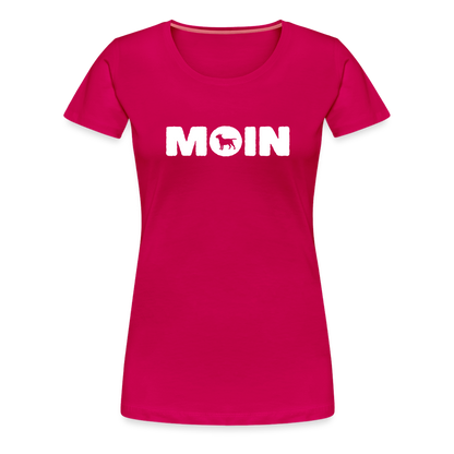 Bull Terrier - Moin | Women’s Premium T-Shirt - dunkles Pink