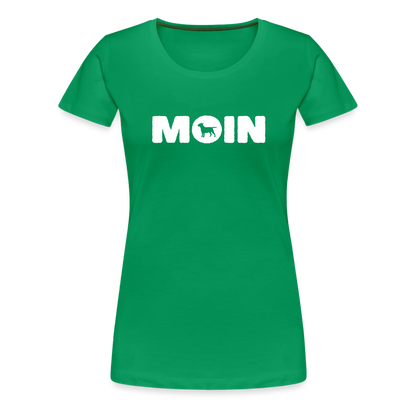 Bull Terrier - Moin | Women’s Premium T-Shirt - Kelly Green