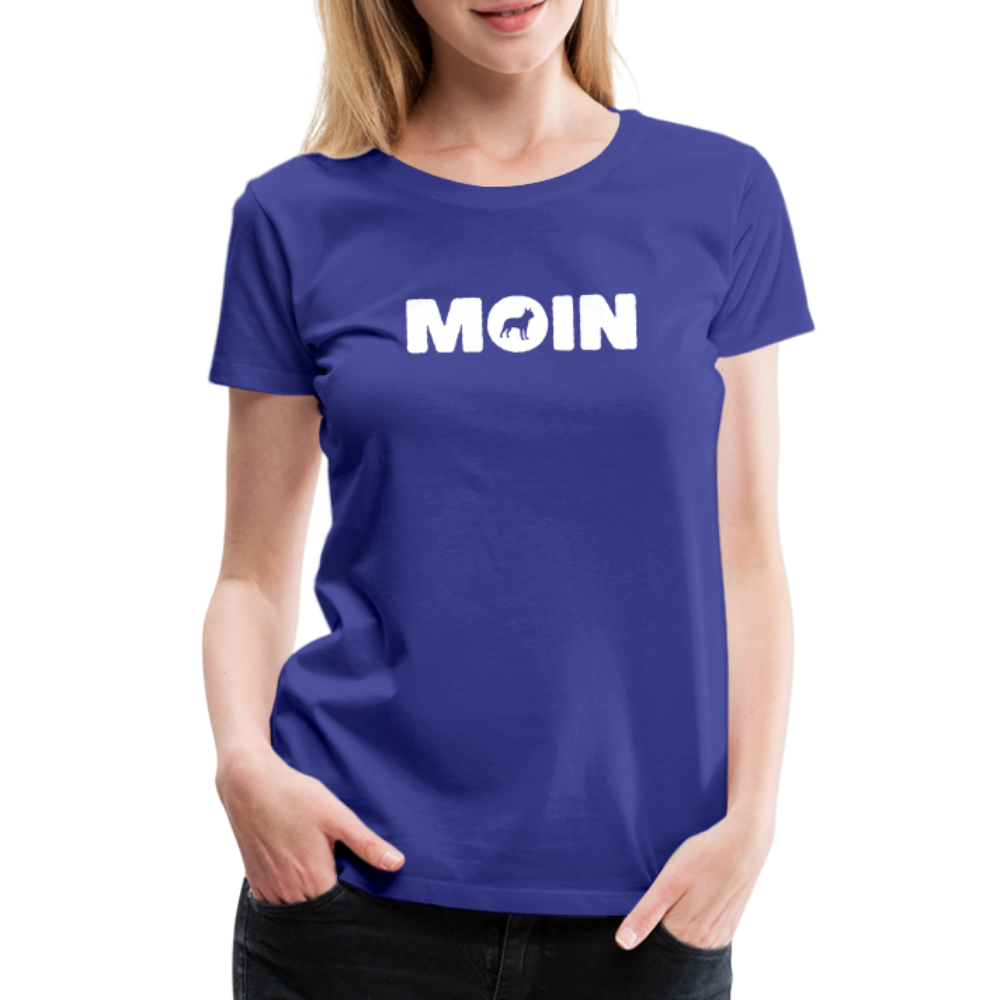 Boston Terrier - Moin | Women’s Premium T-Shirt - Königsblau