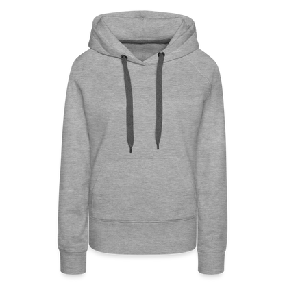 Border Terrier - Agility Alvar | Frauen Premium Hoodie - Grau meliert