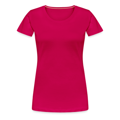 Border Terrier Agility | Women’s Premium T-Shirt - dunkles Pink