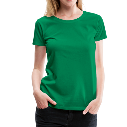 Border Terrier Agility | Women’s Premium T-Shirt - Kelly Green