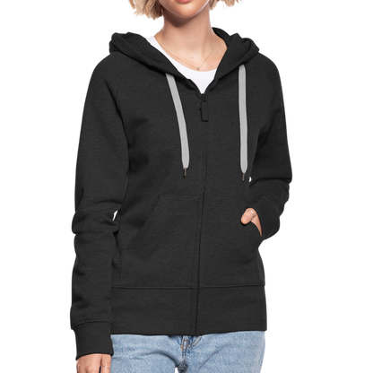 Frauen Premium Kapuzenjacke - Welsh Terrier - Smart, workmanlike, well-balanced... - Schwarz