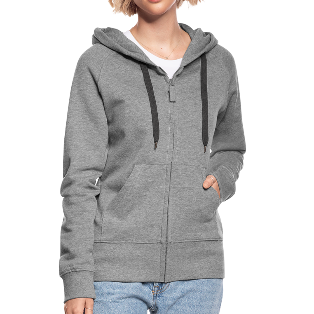 Frauen Premium Kapuzenjacke - Welsh Terrier - Smart, workmanlike, well-balanced... - Grau meliert