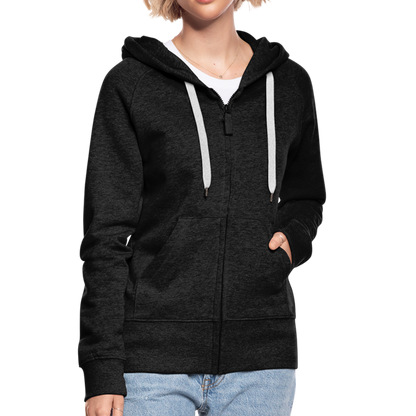 Frauen Premium Kapuzenjacke - Welsh Terrier - Smart, workmanlike, well-balanced... - Anthrazit