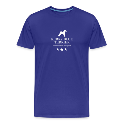 Männer Premium T-Shirt - Kerry Blue Terrier - Terrier character throughout... - Königsblau
