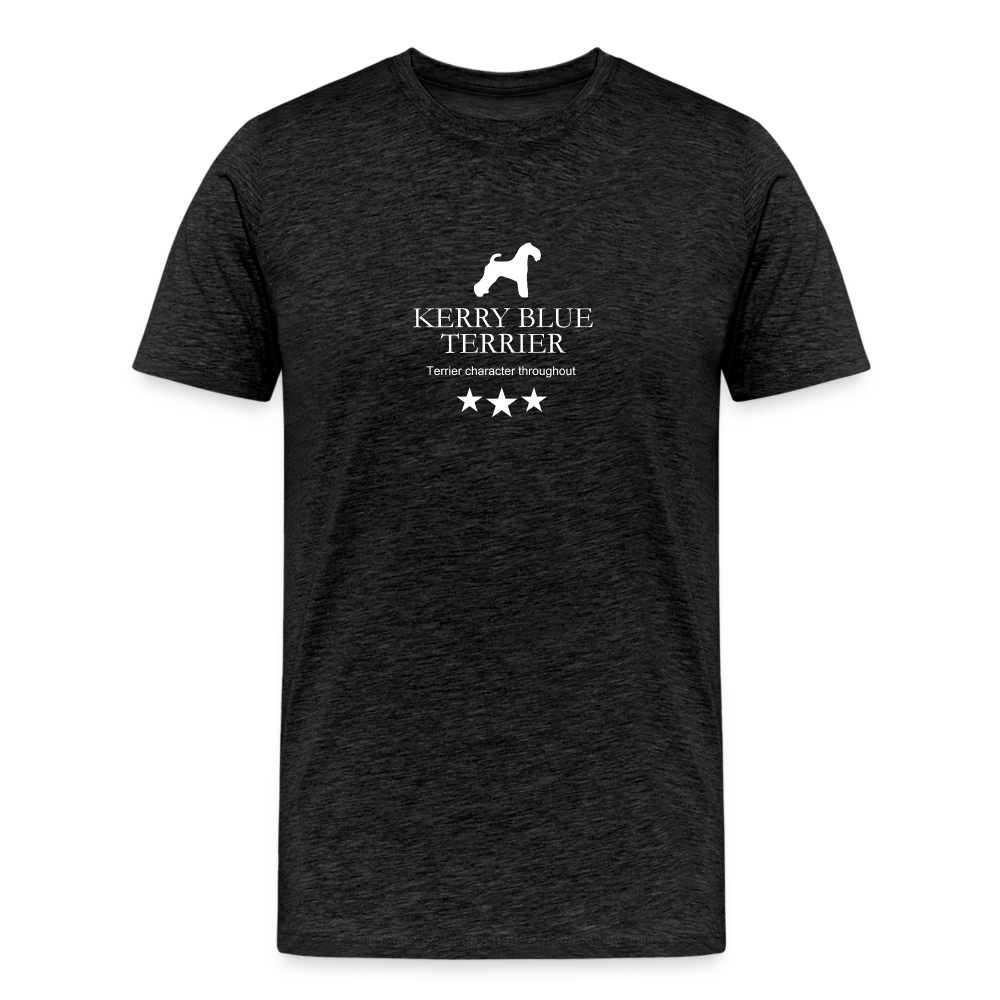 Männer Premium T-Shirt - Kerry Blue Terrier - Terrier character throughout... - Anthrazit